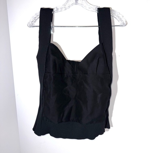 Sacai Layered Mixed Media Top - Picture 1 of 4